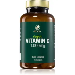 Vitactiv VITAMIN C 1000 mg Tabletten zur Unterstützung der Immunität, gegen Müdigkeit und Erschöpfung 100 TABL