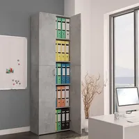 vidaXL Büroschrank Aktenschrank 60x32x190 cm Betongrau