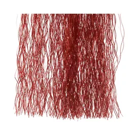 Christmas Decorations Lametta rot Laser 50 x 40