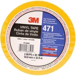 3M PVC-Klebeband weich, Farbe: YELLOW