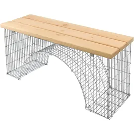 Bellissa Sitzbank Bogengabione 125 x 45 x 54 cm