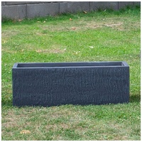 Köhko Designer-Pflanztrog Rock aus Magnesiumoxid (MgO) 70 x 24