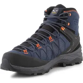 Salewa Alp Trainer 2 Mid GTX Herren dark denim/fluo orange 46