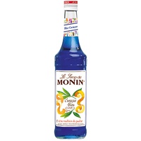 Monin Curacao Blau Sirup 700ml für Cocktails, Speisen und Getränke
