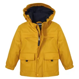 KILLTEC first instinct by killtec Unisex Baby Fios 23 Mns Jckt Gummierte Jacke Mit Kapuze, Senfgelb, 86-92 EU