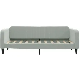 vidaXL Tagesbett 90 x 190 cm Hellgrau