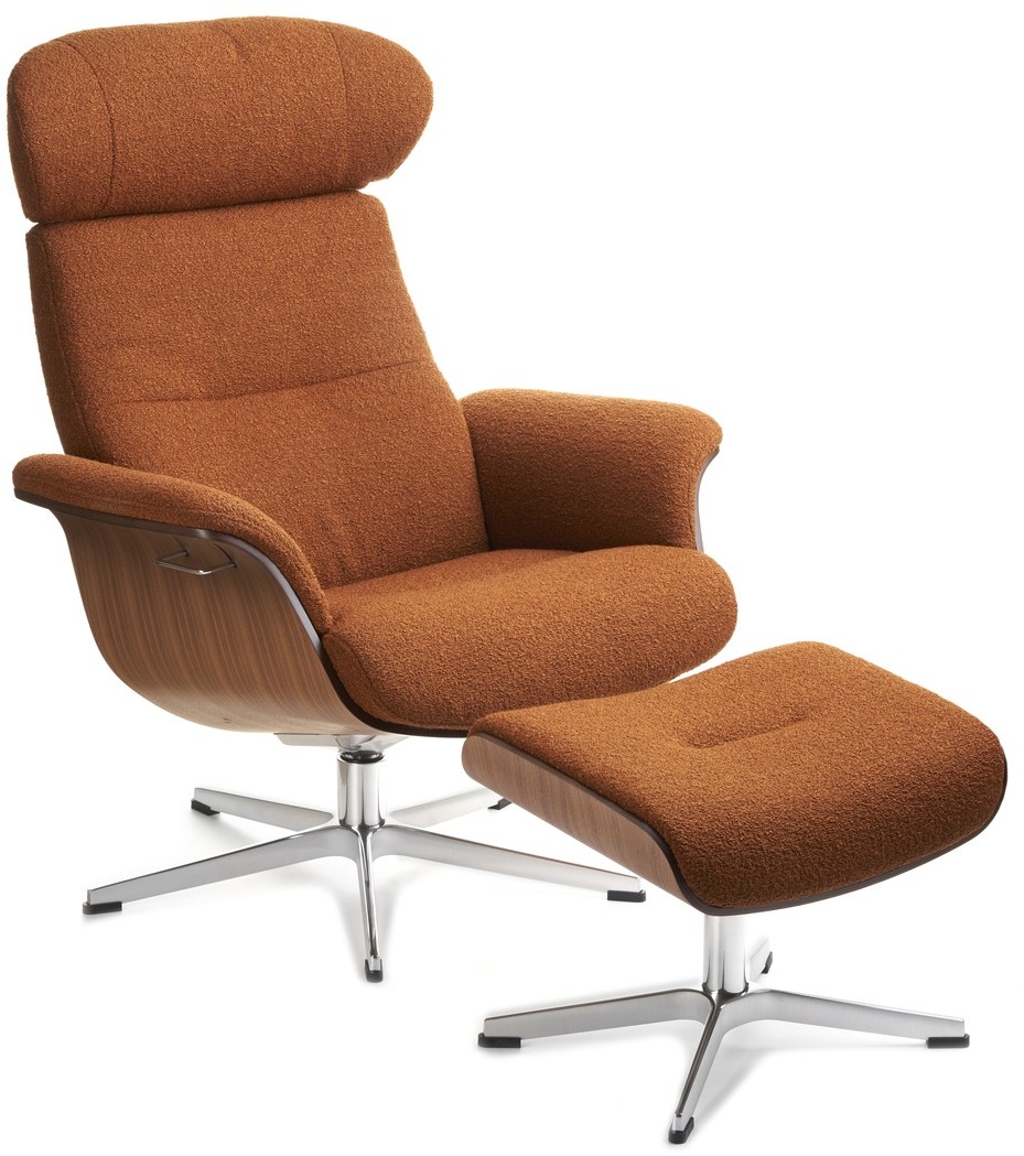 CONFORM Sessel Timeout Relaxsessel mit Hocker - Gianni Bronze