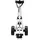 Big MAX Basic Golf Trolley, Weiß
