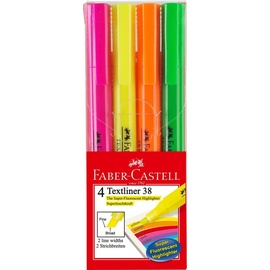 Faber-Castell Textliner 38 4er Etui