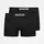SNOCKS Boxershorts mit Logo Schwarz XXL 2er Pack