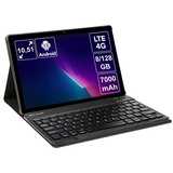 Blow Tablet Platinum Tab 11 10,5" Unisoc Tiger T618 8 GB RAM 128 GB Schwarz