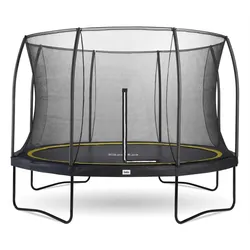 Trampolin - Comfort Edition - 396 cm - Rund Schwarz 400 CM