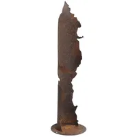 Estexo Dekosäule 15 x 54 x 15 cm Braun