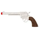 Spielzeugpistole "Cowboy", braun/grau