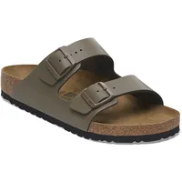 Birkenstock Arizona Natural Leather concrete gray (1547) Schmal 48