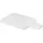 Broste Copenhagen Adam Schneidebrett Marmor 1 Stück 30 x 17 cm Weiß