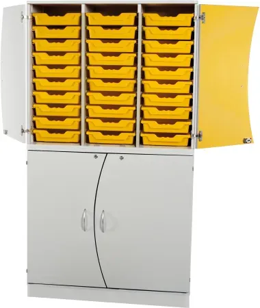 Wellenaufsatzschrank