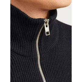 JACK & JONES Troyer »JJEPERFECT KNIT HALF ZIP SN« Jack & Jones Black