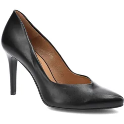 Schwarze Halbschuhe Clasicco Elegante Damenschuhe, 41