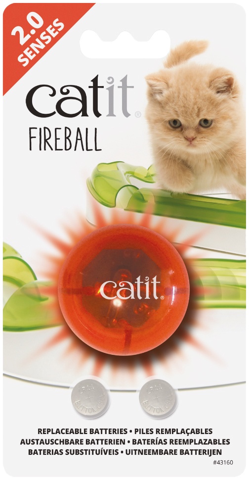 Catit Senses 2.0 Fireball - 2 Stück (Ø 3,8 cm)
