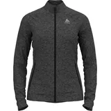 Odlo Damen Fli Mid Layer Full Zip grau
