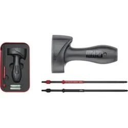 Wiha Drehmoment-Testgerät Torque QuickCheck mit Adapterklingen und Batterien in Box