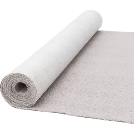 OTTO home Teppichboden Zephyra, Schlinge, Gesamthöhe 8 mm, Made in Netherlands, rechteckig, Uni Farben, Breite 400 cm, strapazierfähig, Wohnzimmer, Schlafzimmer grau 400 cm x 675 cm