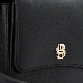 Boss B-Icon Umhängetasche Leder Schwarz