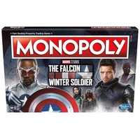 Hasbro Spiel, The Falcon and the Winter Soldier Monopoly Englisc