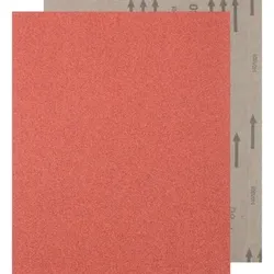 Papier Schleifbogen Korund 230x280mm BP A80 universell für Holz, Farbe und Lack