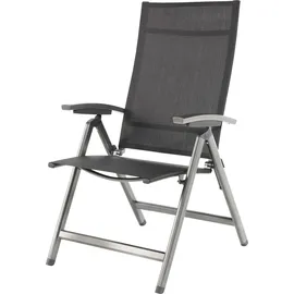 Primaster Klappsessel XXL Nobless 59 x 59 x 108 cm schwarz