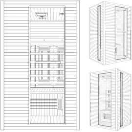 Dewello CALGARY 115cm x 105cm