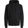 JACK & JONES Jjebradley Sweat Zip Hood Noos, (12249342-4385557) Black,