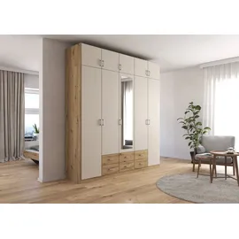 Rauch Wäscheschrank GAMMA 226 x 248 x 54 cm Beige
