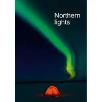 Calvendo Northern lights upright format (Stand-Up Mini Poster DIN