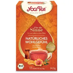 Yogi Tea Für die Sinne - Natürliches Wohlgefühl bio (17Btl)