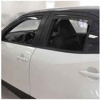 Omac Windabweiser Regenabweiser kompatibel mit Toyota Yaris Cross 2021-2026 Dunkel Acryl 4tlg