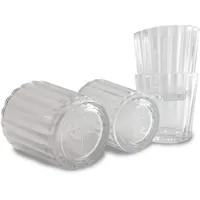 Vaso Veladora Traditionelle Mezcal Teller, Glas, 4 Stück