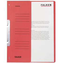 Falken Einhakhefter Karton rot