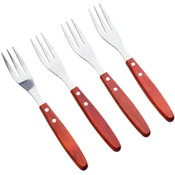 BERGNER - Set mit 4 Grill-Fleischgabeln aus Edelstahl