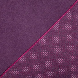 Bodhi Grip2 Yoga Handtuch 60 x 180 cm aubergine/lila