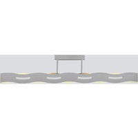 ECO-Light LED-WAVE-PL-NIK LED-WAVE-PL-NIK LED-Deckenleuchte LED Wave Nickel-Matt, Chrom