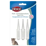 Trixie Spot On Floh- und Zeckenschutz Katze 2-8 Monate 4 x 1,5 ml
