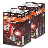 Osram Glühlampe, Fernscheinwerfer NIGHT BREAKER® SILVER H7 Faltschachtel [Hersteller-Nr.