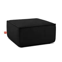 Konsimo Hocker Napi 83 x 45 x 83 cm Schwarz