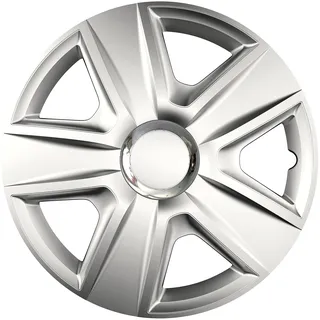 ZentimeX Z732067 Radkappen Radzierblenden universal 14 Zoll Silver
