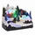 vidaXL Weihnachtlicher Tisch Mehrfarbig 16 x 11,5 x 13 cm Kunststoff