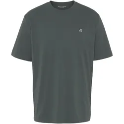 T-Shirt, Logo-T-Shirt aus Bio-Baumwolle, Gr. XXL (56), mangrove, , 81339741-XXL