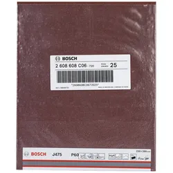 Bosch Accessories J475 2608608C06 Schleifblatt K?rnung (num) 60 (B x H) 230 mm x 280 mm 1 St.