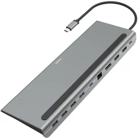 Hama USB-C, Dockingstation Connect2Office Pro 10 Ports